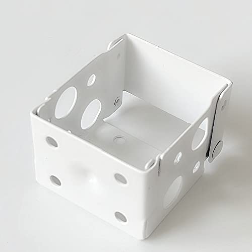 Box Mounting Bracket 1set for 1-1/2 Blinds White Color Window Blinds Headrail Bracket