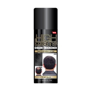 Color Thickener Temporary Spray-On Hair - Jet Black 2.7 oz (3 pack)