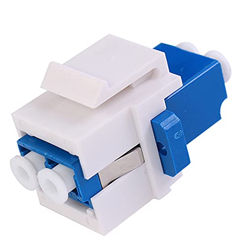 6 Pack Duplex LC to LC F/F Coupler Keystone Jack Modula
