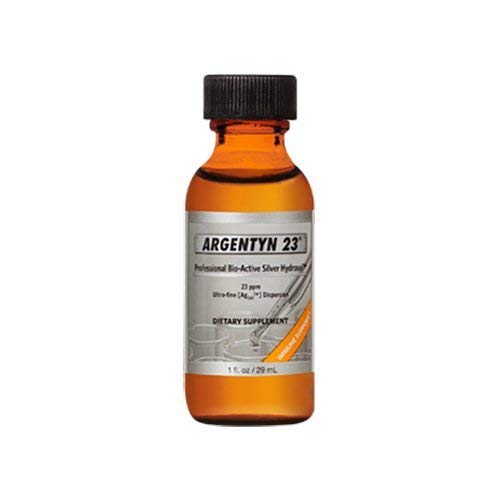 Argentyn 23 Professional Bio-Active Silver Hydrosol for Immune Support, Colloidal Silver, 23ppm, 1oz (29mL) Twist-Top
