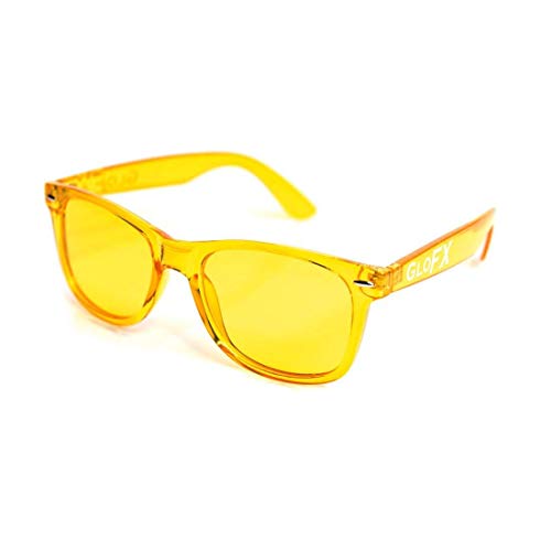 GloFX Yellow Color Therapy Glasses Chakra Glasses Relax