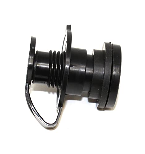 Aftermarket Black 1.5 Shaft Cooler Drain Plug Assembly for Coleman Xtreme Coolers 50 qt, 58 qt, 82 qt 5010005241 (1)