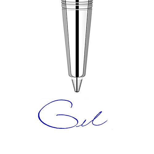 PARKER QUINK Ballpoint Pen Gel Ink Refills, Medium Tip, Blue, 2 Count
