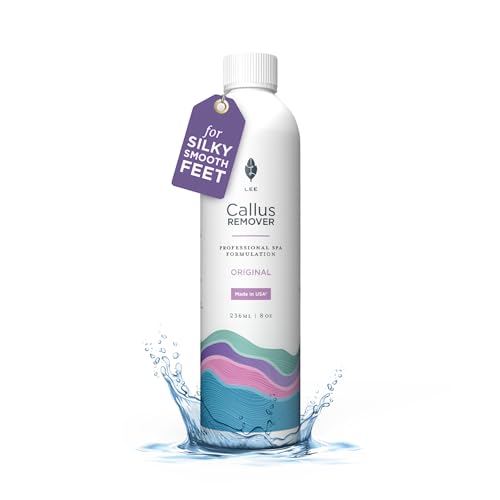Callus Remover for Feet - Original, Powerful Formulation - Extra Strength Gel, Home Pedicure Foot Spa Results - Cracked &amp; Dead Dry Skin Supplies - 8 Oz