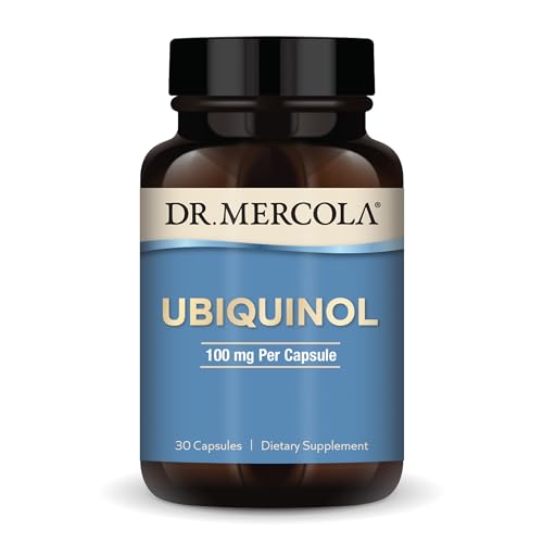 Ubiquinol 100 mg Per Serving, 30 Servings (30 Capsules), Dietary Supplement, Supports Overall Health and Wellness, Non GMO