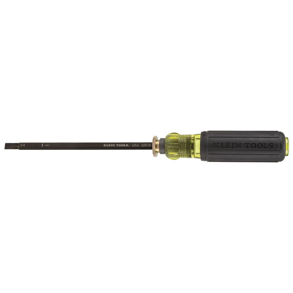 32751 Screwdriver with Adjustable Length 4 to 8-Inch, Made in USA, #2 Phillips Tip and 1/4-Inch Slotted Tip