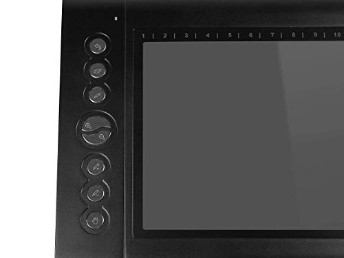 110594 10 x 6.25-inch Graphic Drawing Tablet (4000 LPI, 200 RPS, 2048 Levels),10 x 6.25 5080 LPI, Black