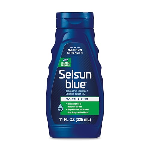 Moisturizing Antidandruff Shampoo, Maximum Strength Scalp Treatment With Selenium Sulfide, 11 fl. oz.