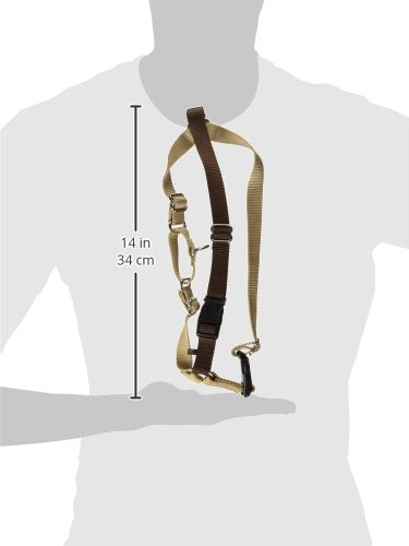 Easy Walk No-Pull Dog Harness - The Ultimate Harness to Help Stop Pulling - Take Control &amp; Teach Better Leash Manners - Helps Prevent Pets Pulling on Walks, Medium, Fawn/Brown