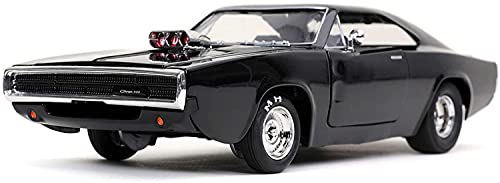 FF9 DOMS 1327 Dodge Charger 1/24 Vehicle, Black