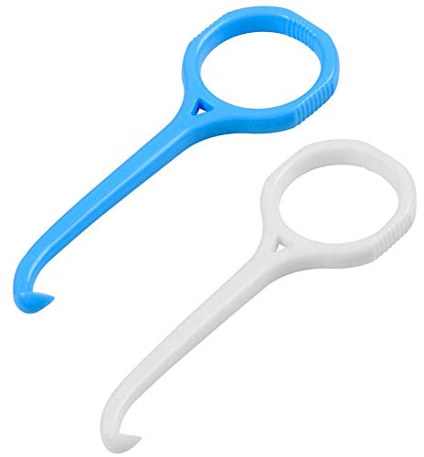Aligner remover tool, With a Retainer Case with mirror and vent hole, used for oral care removal (2 pack)