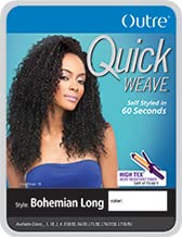 Quick Weave Half Wig - BOHEMIAN LONG (4 - Med Brn)