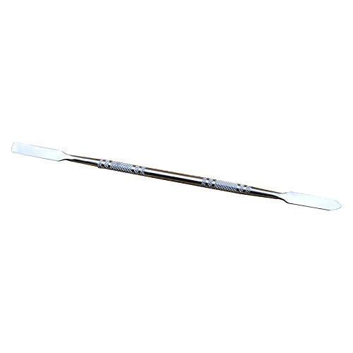 Size1: Pro Stainless Steel Cosmetic Makeup Spatula & Stirring Rod Tool