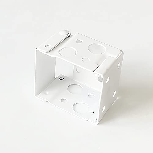 Box Mounting Bracket 1set for 1-1/2 Blinds White Color Window Blinds Headrail Bracket