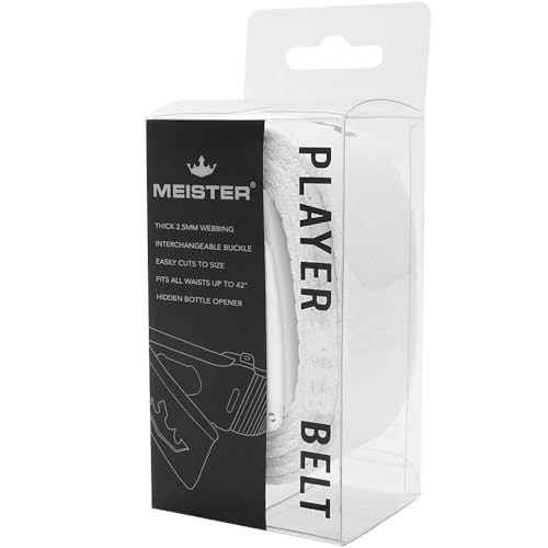 Meister Player Golf Web Belt - Adjustable &amp; Rev