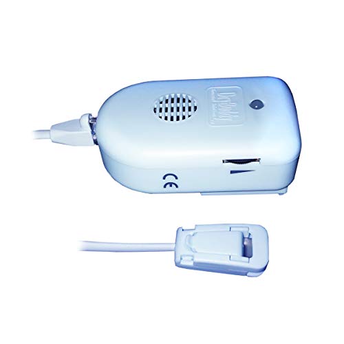 EZ-C Bed Wetting (Enuresis) Alarm (Sound &amp; Vibration) with Hold-Tight Clip Sensor. Help Cure Bedwetting and Incontinence for Children and Adults.