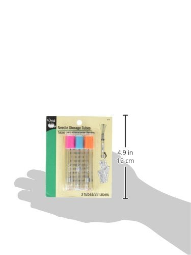 812 Needle Storage Tubes (3-Count),Clear