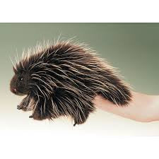 Porcupine Hand Puppet
