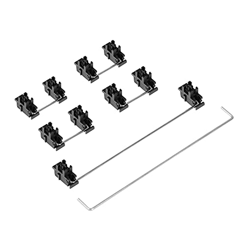 ZugGear Black Plate Mount Stabilizers 2U 6.25U 7U for C
