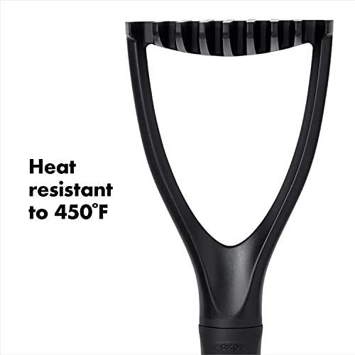 Good Grips Nylon Potato Masher for Non-Stick Cookware,Black,1 EA