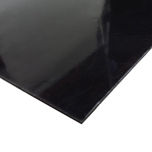 ABS Plastic Sheet 3-pack 12 X 24 X 0.0625 (1/16) 3 Pack, Black Haircell, for VEX Robotics Teams, Hobby, DIY, Industrial. Easy to Cut, Bend, Mold.