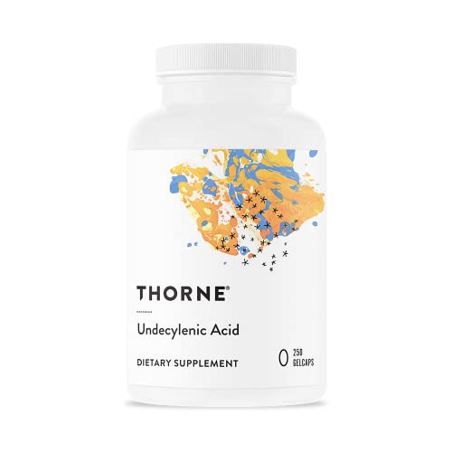 Undecylenic Acid (Formerly Formula SF722) - 250 mg of Undecylenic Acid - Fatty Acid Support for a Healthy Balance of Gut and Vaginal Flora - Gluten Free - 250 Gelcaps - 50 Servings
