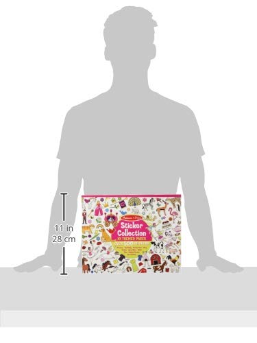Melissa &amp; Doug Sticker Collection Book: Princesses, Tea Party, Animals, and More - 500+ Stickers - FSC Certified