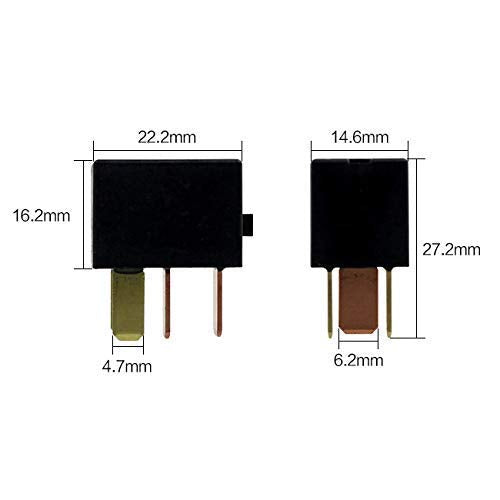 2 Pack G8HL-H71 AC Starter Relay-39794-SDA-A03,39794-SDA-A05 Compatible for Accord Civic CR-V CR-Z Crosstour Element Insight Odyssey Pilot Acura TL TSX MDX