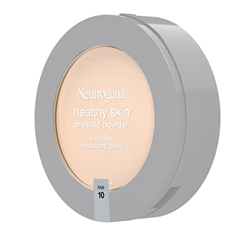 Healthy Skin Pressed Makeup Powder Compact with Antioxidants &amp; Pro Vitamin B5, Fair 10,.34 oz, Pack of 2