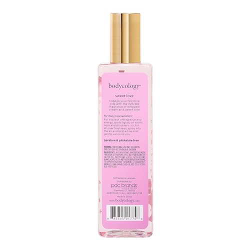 Bodycology Sweet Love Fragrance Mist, 8 Ounce