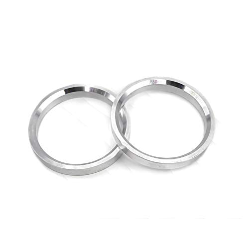 Alloy Aluminum Wheel Hub Centric Rings 67.1 to 60.1 - Set of 4 Hubcentric Rings - Performance Spigot Hubrings for 60.1mm Vehicle Hub with 67.1mm Center Bore Rim Compatible with Toyota L-EXUS