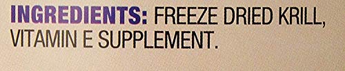 JumboKrill Freeze-Dried Jumbo Shrimp 14 Ounces, Natural Shrimp Treat For aquarium Fish, red (16200)