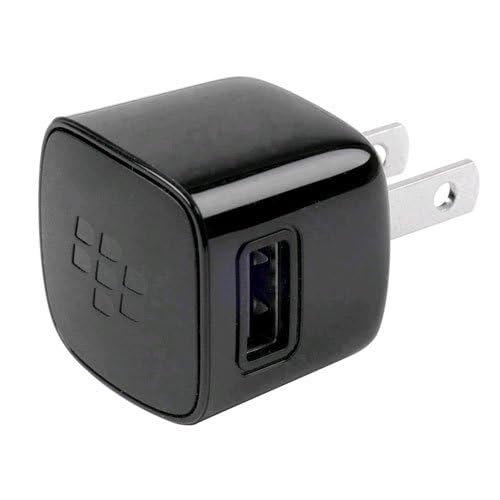 OEM Home Charger USB Adapter for Z10,Q10,Z30,Passport,Classic,Tour 9630,Torch 9810,Curve 3G 9330,Samsung,Black