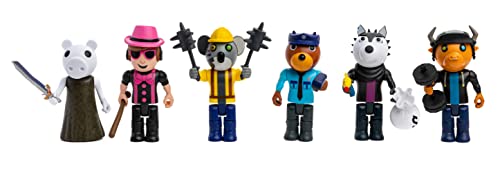 Action Figure 6 Pack - Six 3.5 Articulated Buildable Toys with Exclusive MiniToon Figure, 9 Accessories, Series 2, includes DLC