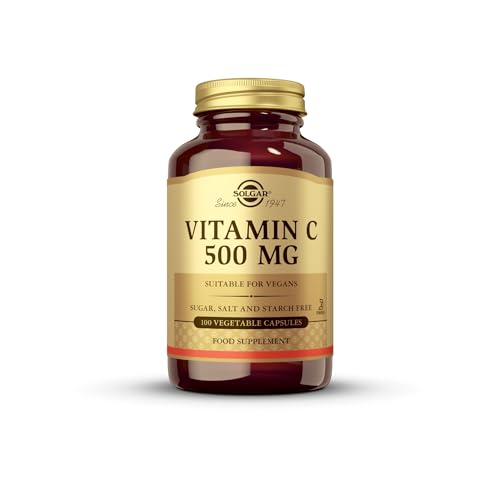 Solgar Vitamin C 500 mg, 100 Vegetable Capsules - Antio