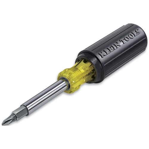 32500 11-in-1 Screwdriver / Nut Driver Set, 8 Bits (Phillips, Slotted, Torx, Square), 3 Nut Driver Sizes, Cushion Grip Handle