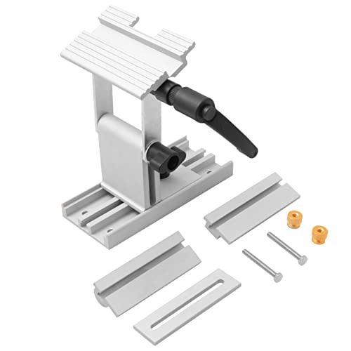 Adjustable Replacement Tool Rest Sharpening Jig for 6 inch or 8 inch Bench Grinders and Sanders •Includes a Pivoting Miter Slide and Flat Miter Slide for Easy Tool Honing