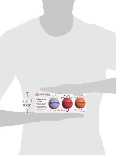 Physical Therapy Hand Exerciser (Colours May Vary), 9 Piece Set