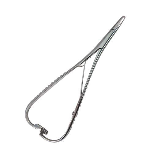 Mathieu Ligature Elastic Placing Plier 5.5 Needle Holder Driver, Ligature Separator Placer, Elastomeric Orthodontic Instruments