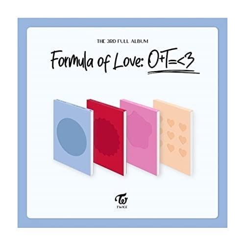 TWICE Formula of Love: O+T=&lt;3 3rd Album Contents+Tracking Sealed (FULL OF LOVE)