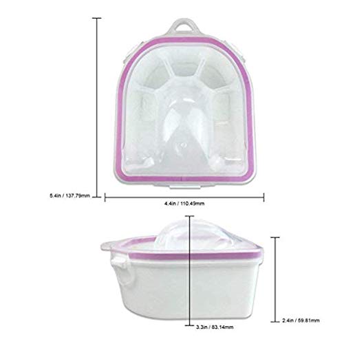 Beauticom Manicure Bowls Nail Art Hand Soak Treatment Bowls (REMOVABLE MANICURE BOWL, 1 Piece)
