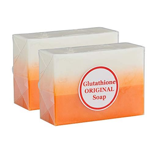 Glutathione & Kojic Acid Original Dual Soap - For Flawless Glowing Skin (2 Bars)