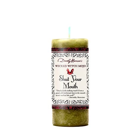 Shut Your Mouth Wicked Witch Mojo Candle