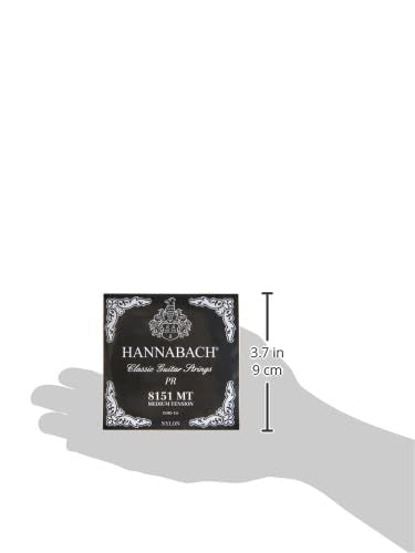 Hannabach 652527 Series 815 Medium Tension Silver Plated String