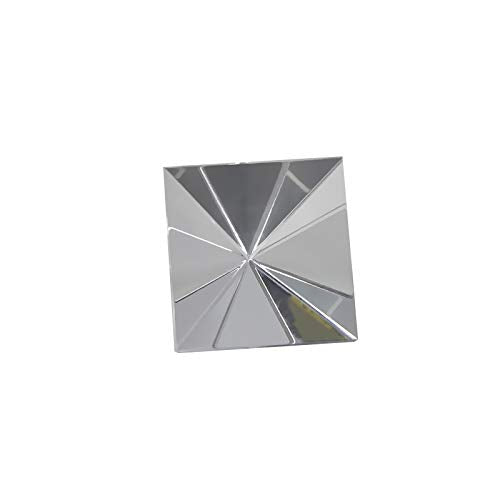 Pyramid Crystal, Optical Glass Triangular Prism, Energy Generator Prisms, for Teaching Experiment Tool Light Spectrum Physics and Photo Photography Family Decoration Gift, 40mm