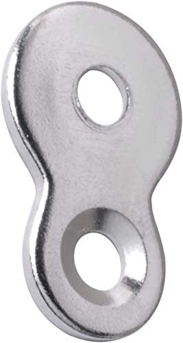 (Pack of 30) Desktop Fasteners Figure 8 Heavy Duty 12 Gauge Steel Table Top Connector Desk Top Hold Down Fasteners Clip by Podoy