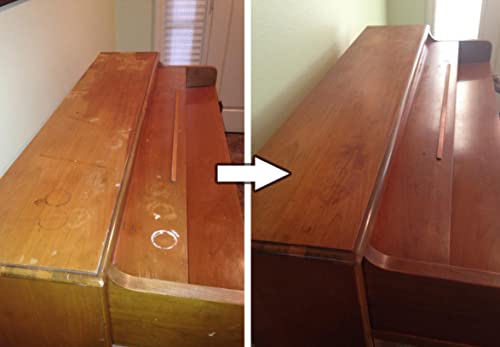 HOWARD - Restor-A-Finish: Restore Your Dark Walnut Wood Finishes Repair Scratches, Eliminate Stains, White Heat or Water Rings and More. Safe on Furniture, Trim, and All Finished Wood. Size: 8 Fl oz