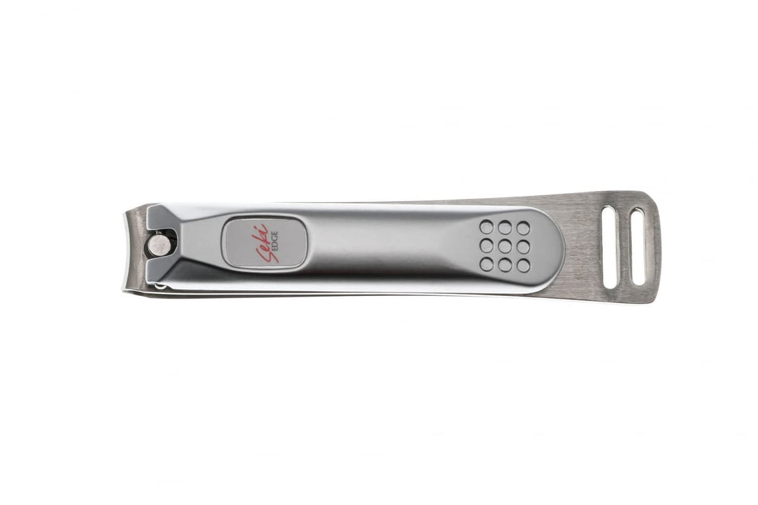 Seki Edge Stainless Steel Toe Nail Clippers (SS-107) Stainless Steel Toenail Clippers for Men &amp; Women - Sharp Cutting Edges for Thick Nails - Professional &amp; Home Use - Made in Japan