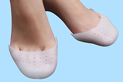 GEOOT 1Pair Silicone Gel Toe Caps Soft Ballet Pointe Da