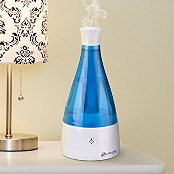 PureGuardian 2.4L Output per Day Ultrasonic Cool Mist Humidifier, Baby Room, Nursery Humidifier, Portable Humidifier, Travel Humidifier, Small Humidifier, Desk Humidifier, Pure Guardian H920BL